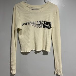 Cream colored Urban Outfitters top
